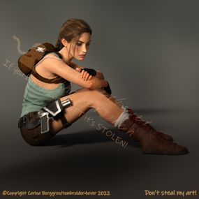 Lara sad