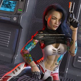 Asian cyborg Lara 2
