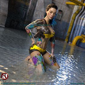 Asian cyborg Lara