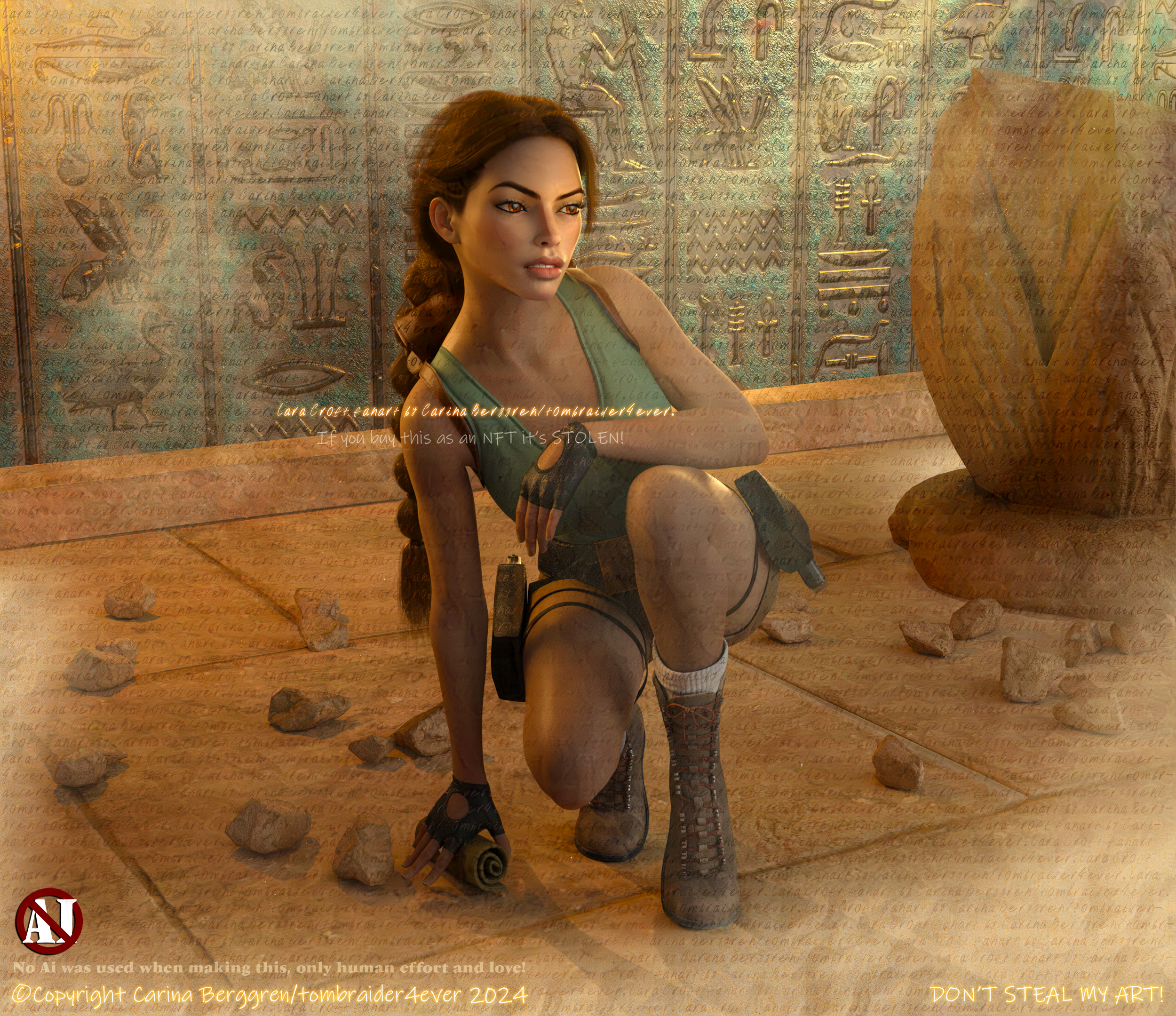 Remaster style Fmv Lara Egypt